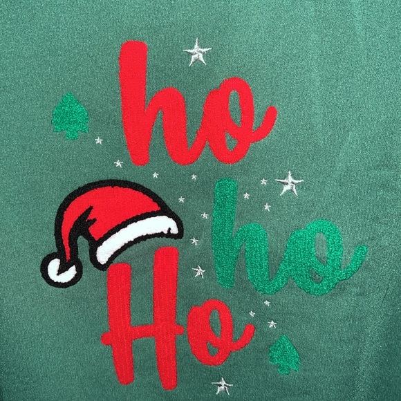 NWT Ashley Blue “Ho Ho Ho” sweatshirt - Picture 2 of 5